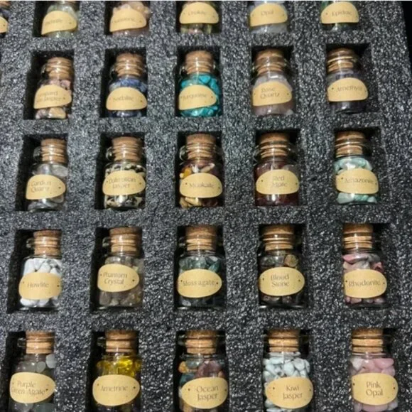 55 Piece Crystal High Quality Collection Gemstone Set - Picture 6 of 17